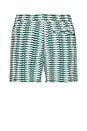 view 2 of 5 The Bungalow Swim Trunks in Green Sardine