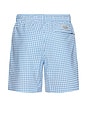 view 2 of 5 The Bayberry Swim Trunks in Blue Tiles