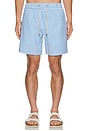view 4 of 5 The Bayberry Swim Trunks in Blue Tiles