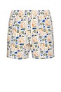view 1 of 5 The Bungalow Swim Trunks in Beach Sun Tile