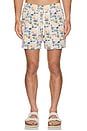 view 4 of 5 The Bungalow Swim Trunks in Beach Sun Tile