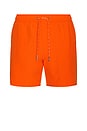 view 1 of 6 Anchor Swim Shorts in Neon Orange