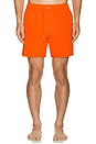 view 5 of 6 Anchor Swim Shorts in Neon Orange