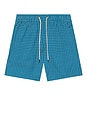 view 4 of 5 TRUNKS NATACIÓN in Teal Sea Geo