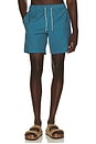 view 1 of 5 MAILLOT DE BAIN in Teal Sea Geo