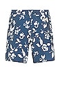 view 2 of 3 The Bayberry Trunk in Navy Floral