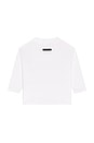 view 2 of 2 Kids Classic Long Sleeve Tee in Bright White