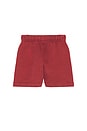 view 2 of 3 Kids Classic Short in Crimson
