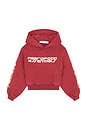 view 1 of 3 Kids Classic Hoodie in Crimson