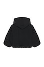 view 2 of 2 Kids Hooded Bomber in Black