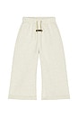 view 1 of 3 Kids Flare Sweatpant in Oatmeal Heather