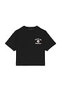 view 1 of 2 クルーネックTシャツ in Black