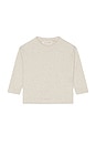 view 1 of 2 Kids Classic Long Sleeve Tee in Oatmeal Heather