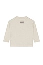 view 2 of 2 Kids Classic Long Sleeve Tee in Oatmeal Heather