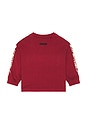 view 2 of 3 Kids Long Sleeve Tee in Crimson