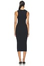 view 3 of 4 Rib Tank Dress in Jet Black