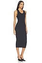 view 2 of 5 Fitted Long Tank Dress in Vintage Black