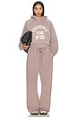 view 4 of 4 SUDADERA CAMPUS in Faded Mauve