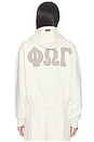 view 3 of 4 SUDADERA 90'S FLEECE in Washed Ivory