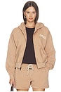 view 1 of 5 90's Full Zip Hoodie in Washed Ginger