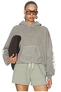 view 1 of 5 90's Fleece Hoodie in Washed Seal