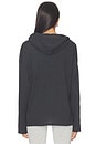 view 3 of 5 Classic Fit Hooded Tee in Black