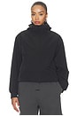view 2 of 5 BLOUSON FULL ZIP HOODED ANORAK in Vintage Black