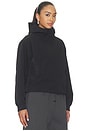 view 3 of 5 BLOUSON FULL ZIP HOODED ANORAK in Vintage Black