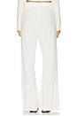 view 4 of 6 РАСКЛЕШЕННЫЕ БРЮКИ in Ivory