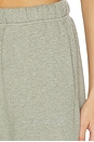 view 6 of 6 PANTALON SWEAT SIGNATURE in Concrete Heather & Dark Concrete Heather