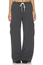 view 1 of 6 Cargo Relaxed Sweatpant in Iron Grey