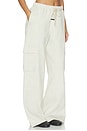 view 2 of 6 Cargo Relaxed Sweatpant in Vanilla Heather