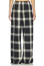 view 4 of 6 PANTALÓN LOUNGE in Iron Grey Plaid