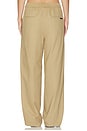 view 4 of 6 PANTALON PLEAT FRONT DRAWSTRING  in Dune