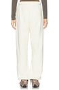 view 4 of 6 Classic Fleece Sweatpant in Washed Ivory