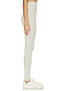 view 3 of 6 Soft Rib Legging in Heather Stone