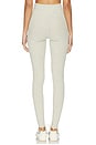view 4 of 6 Soft Rib Legging in Heather Stone