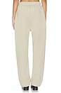 view 4 of 6 Fleece Relaxed Sweatpant in Abbey Stone