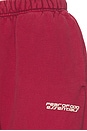 view 6 of 6 PANTALON SWEAT CLASSIC in Crimson