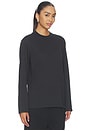 view 2 of 5 Signature Classic Long Sleeve Tee in Vintage Black