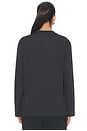 view 3 of 5 Signature Classic Long Sleeve Tee in Vintage Black