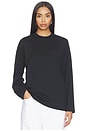 view 1 of 5 Classic Long Sleeve Tee in Vintage Black