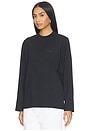 view 2 of 5 Classic Long Sleeve Tee in Vintage Black