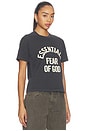 view 2 of 4 Campus Classic Short Sleeve Tee in Faded Black