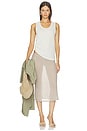 view 4 of 5 TOP SIN MANGAS SIGNATURE in Oatmeal Heather