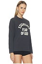 view 2 of 5 CAMISETA DE MANGA LARGA CAMPUS in Faded Black