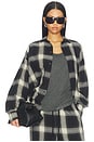 view 1 of 4 Button Up Shirt in Iron Grey Plaid