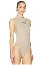 view 3 of 6 Sleeveless Bodysuit in Timber