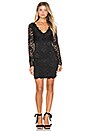view 1 of 4 Lace Mini Dress in Black