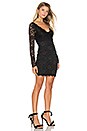 view 2 of 4 Lace Mini Dress in Black
